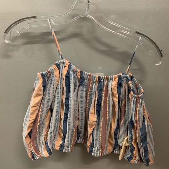 NWT Ulla Johnson Freesia Sky Crop Top - Picture 3 of 4